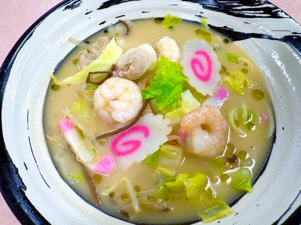 オールドレイク　ランチ　長崎ちゃんぽん