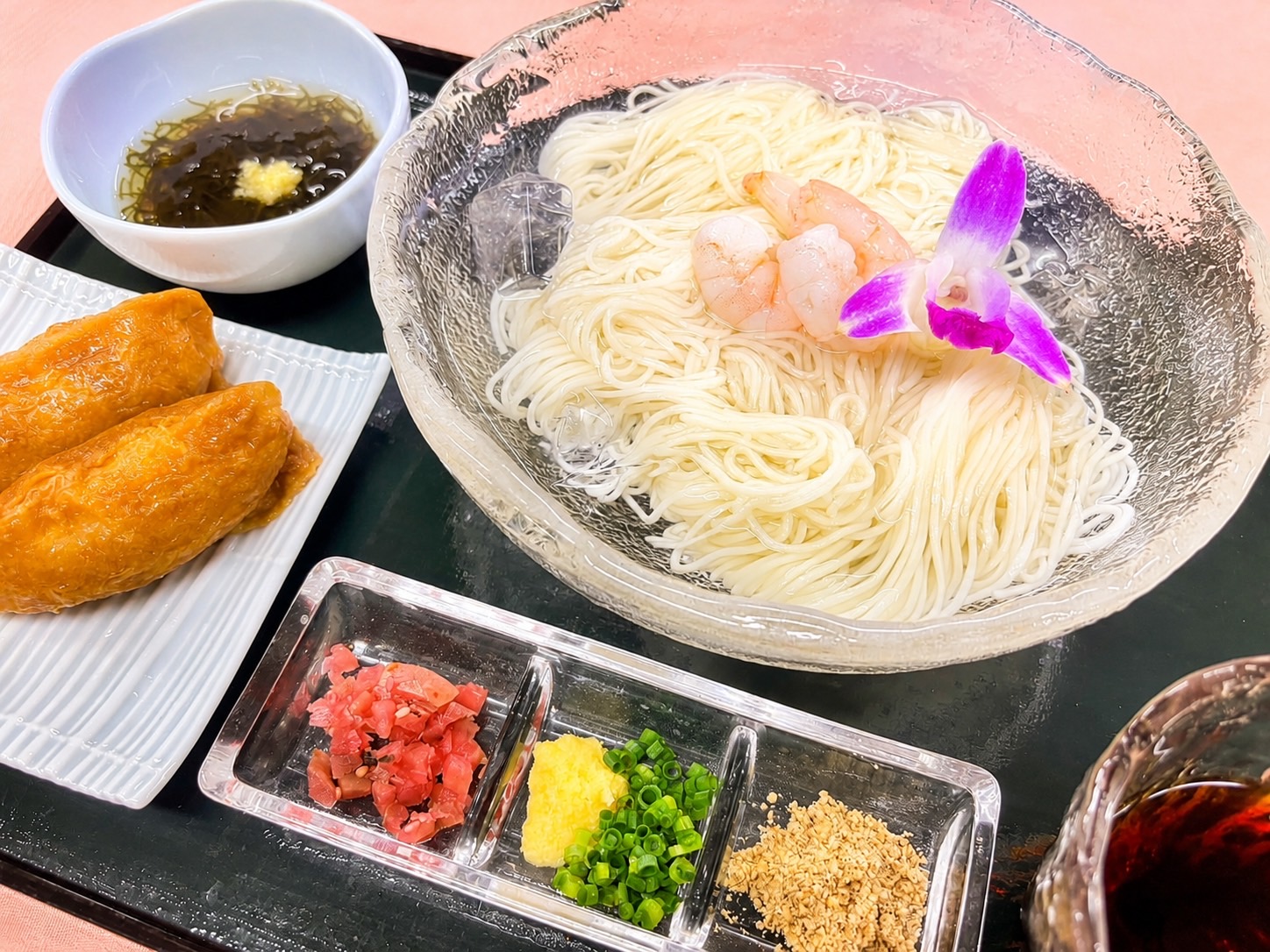 オールドレイク　ランチ　そうめん
