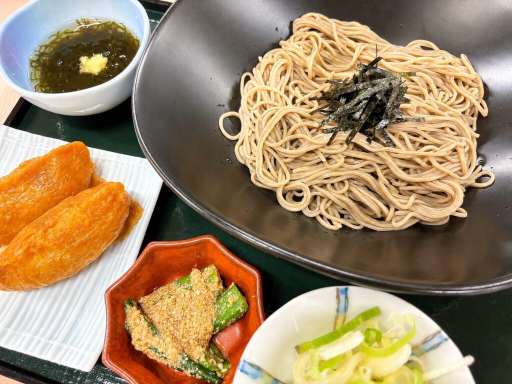 オールドレイク　ランチ　ざるそば